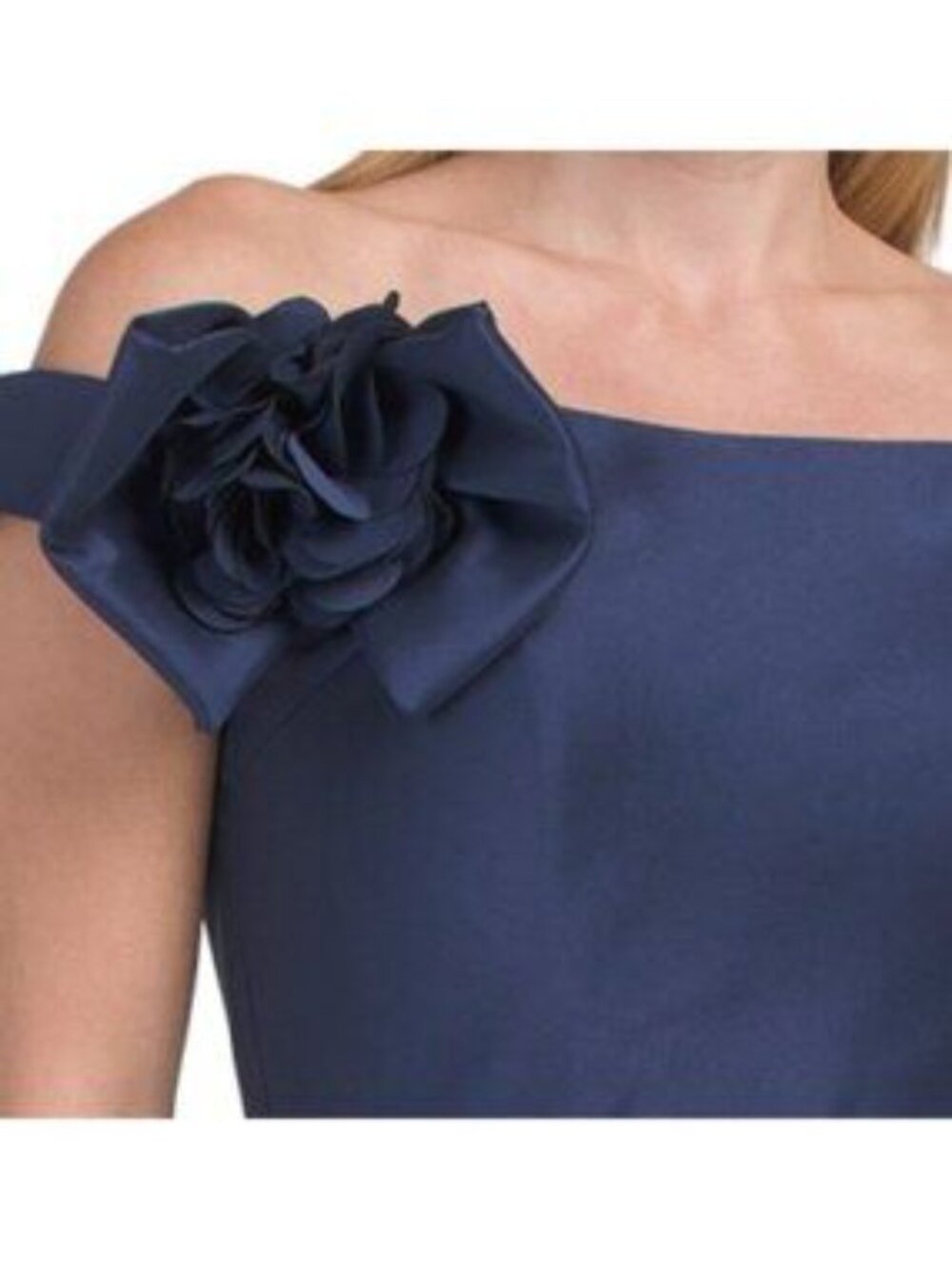 RENE BY RENE RUIZ Off The Shoulder 3d Gown - Picture 3 of 4